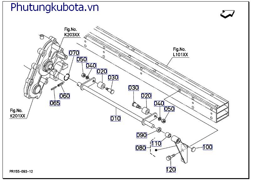 Trục cam băng truyền đứng